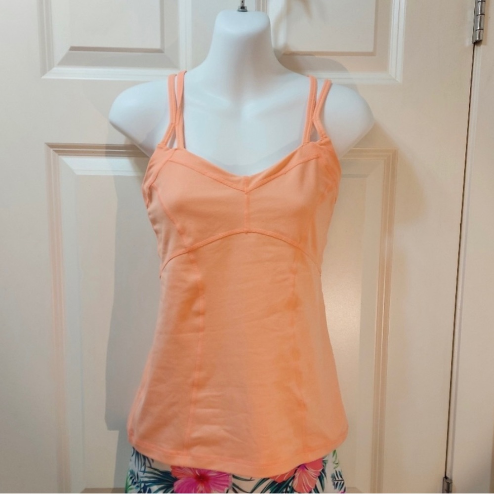 Orange coral Zella workout tank top
